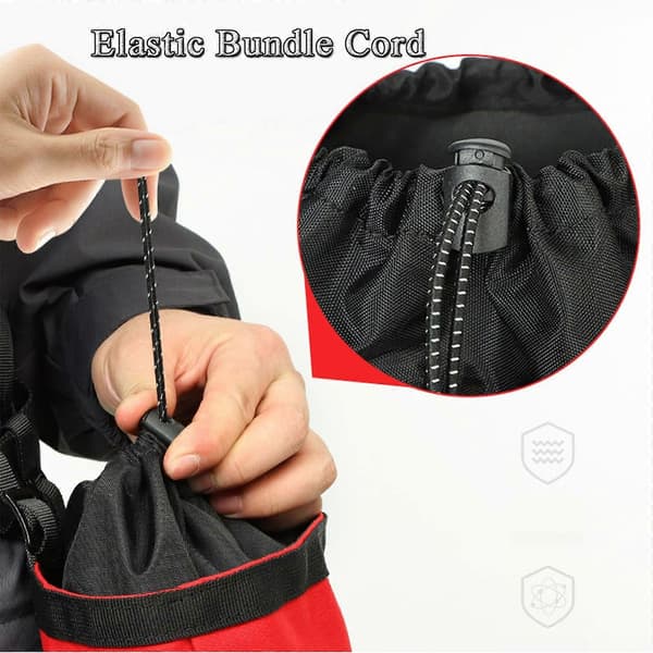 XINDA XD-BAG27 Utomhus Klätterutrustning Verktyg Midjeväska[D] Red