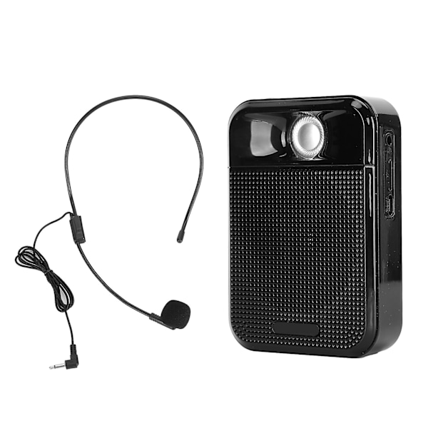 Röstförstärkare med mikrofon, bärbar röstförstärkare laddningsbar trådbunden headset högtalarförstärkare röstförstärkare ledande teknik