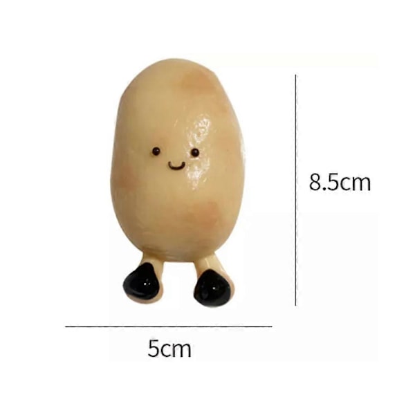 Mr. Potato Squishy Leksak, Potatis Squishy Leksaker, Roliga Ultra Mjuka Potatis Squishy Leksaker