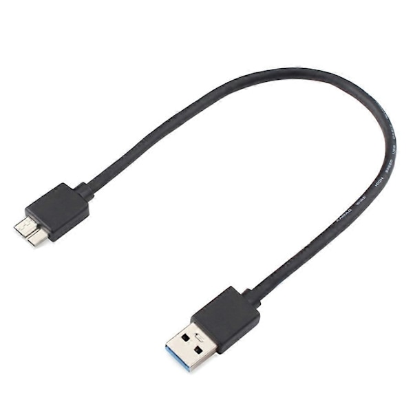 USB A til Micro B Hannstikk Kabel for Ekstern Harddisk HDD USB-A Harddisk 0.2m