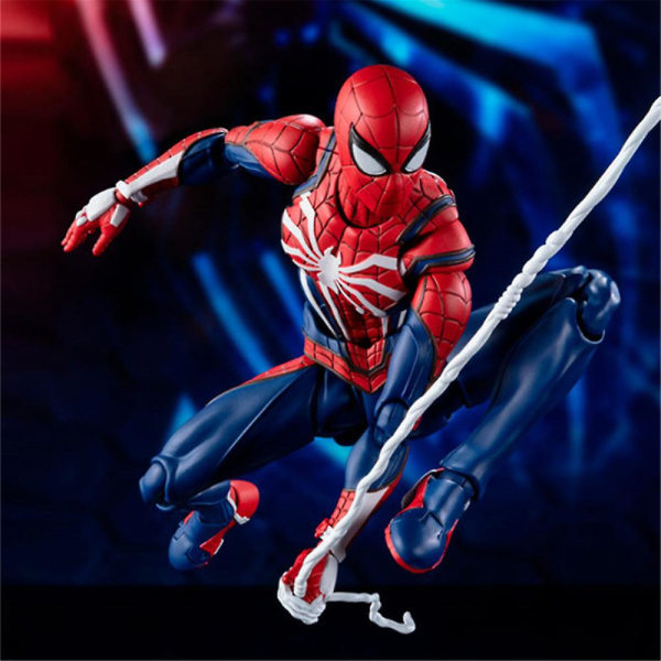 Superhjälte Spiderman Actionfigur Leksaker, Samlarmodell Dockprydnad Heminredning Gåvor [kk]