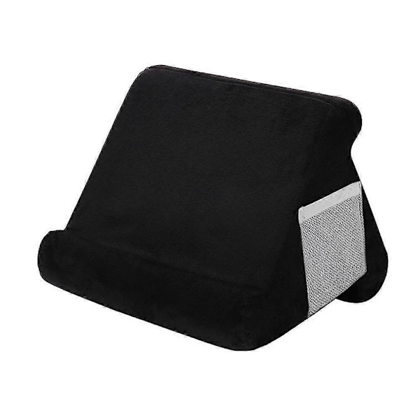 Tablettityynyn Teline Monikulmainen Vaahtomuovipidike Sylituki Tyyny Tablettipuhelimelle - XinHan[D] Black