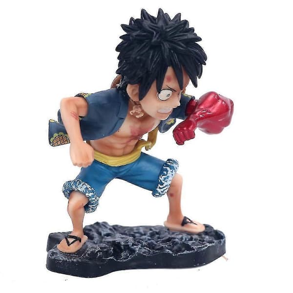 One Piece Luffy Anime Figur Leke Modell[D]