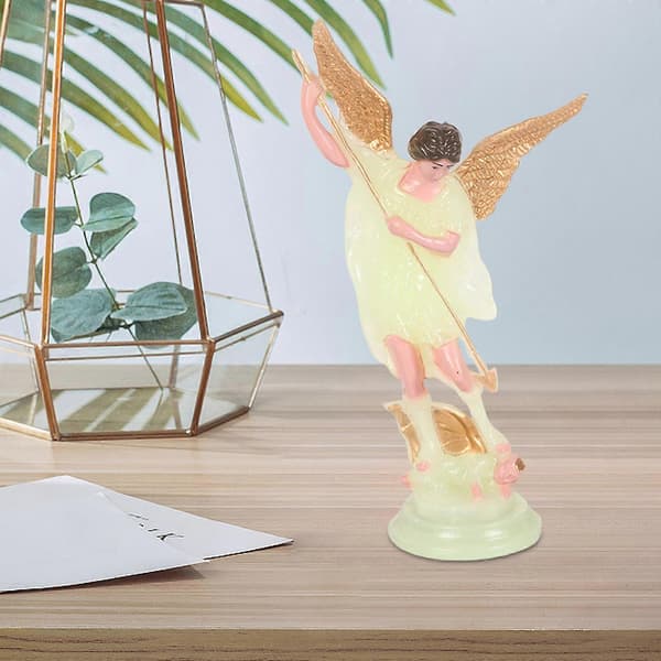 Vestlig Engel Figur Håndværksgave Statuette Klassisk Elegant[D]