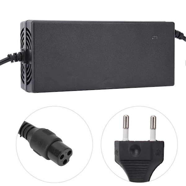 60V 12AH Muovinen Kannettava Yleislaturi Sähköskootterille Polkupyörä DC67.2V 2A EU-pistoke 100-240V[D]