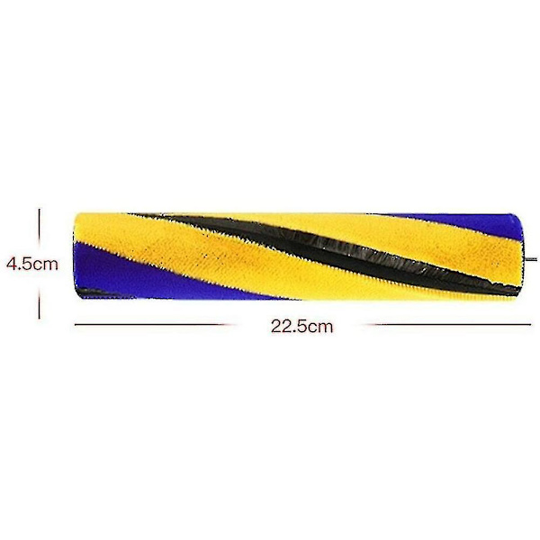 Slank og myk rullebørste for V12 V15 Sv16 Sv22 støvsuger reservedel nr. 971634-01 Gul