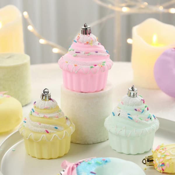 Thanksgiving Dekorationer - Hængende Charm til Efterårsferier[D] Cupcake