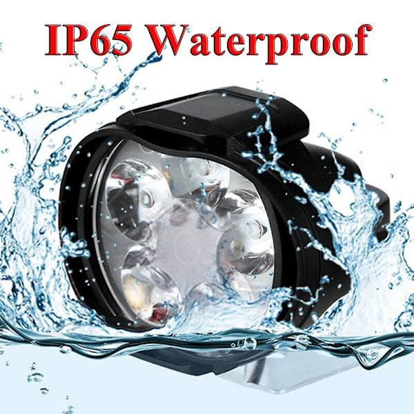 1 Par 6 LED-pærer Motorsykkel Ekstra Hodelykter Spotlight Tåkelys Kjøretøy Ekstra Lysstyrke Elektrisk Bil Lys 1 Pair 10W 6 LEDs
