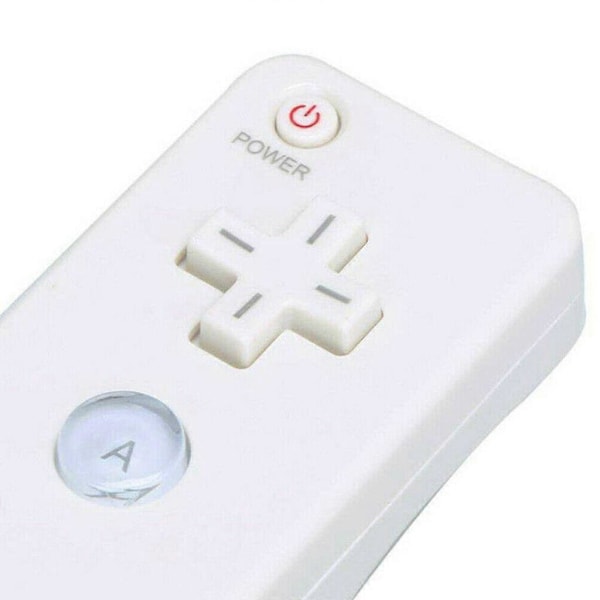 Trådløs fjernkontroll med innebygd Motion Plus for Wii/for Wii U/Wiimote Joystick Black