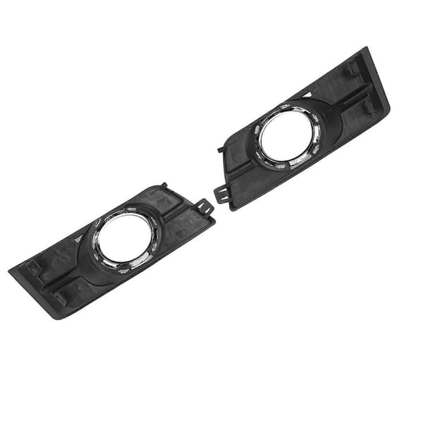 2 stk. Front Tåkelys Lampe Deksel 25778388 Bezel Krom Trim Venstre Høyre Erstatning for SRX 2010‑2016[D] Solid Normal