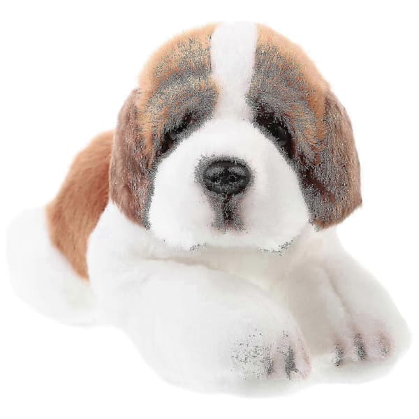 Simuleringshund Plyschdocka Figur Tecknad Plyschdocka Staty Gosedjur Figur[D]