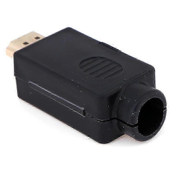 HDMI Hane 19P Plugg Breakout Terminaler Lödfri Anslutning Med Skydd[D]