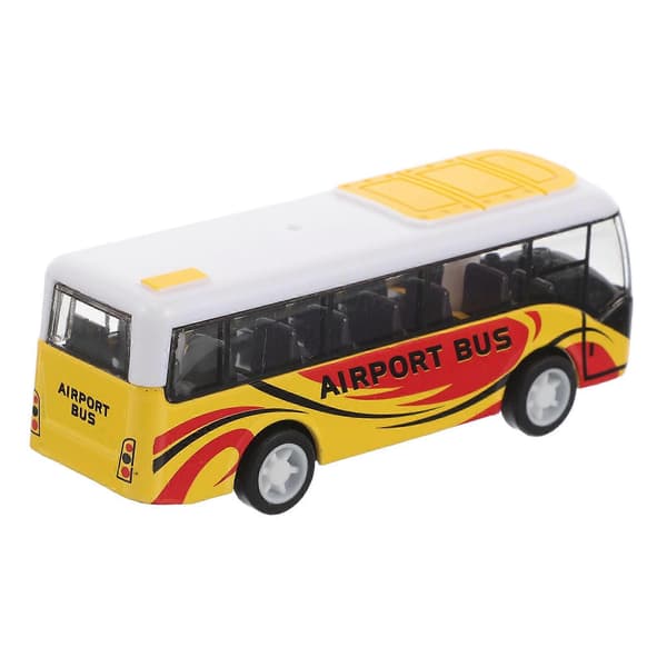 Alloy Model Bus Legetøj til Fest Lille Mini Træk Tilbage Bus Køretøj[WSY]