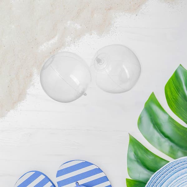 Sandbold Oppustelig Strandbold til Pool Party 10 stk. Transparent PVC Bolde [WSY]