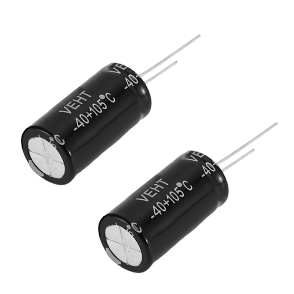 20 stk 2200uF 50V 105C Polariseret Elektrolytiske Kondensatorer 16x31mm Black