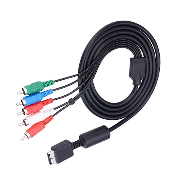 AV Multi-utgangskabel for komponentvideo og lyd for PlayStation 2 og PlayStation 3