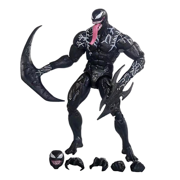 Marvel Legends Series Spiderman 7 Tommer Venom Carnage Actionfigur Samling Modellleketøy