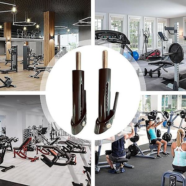 Gympin Vægtskive Pin, Vægt Reduktionslås til Fitnessudstyr[D] white