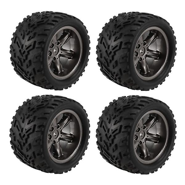 4 st Däck Hjul för XINLEHONG 9125 9116 X9115 X9116 GPTOYS S911 S912 1/12 RC Bil Reservdelar