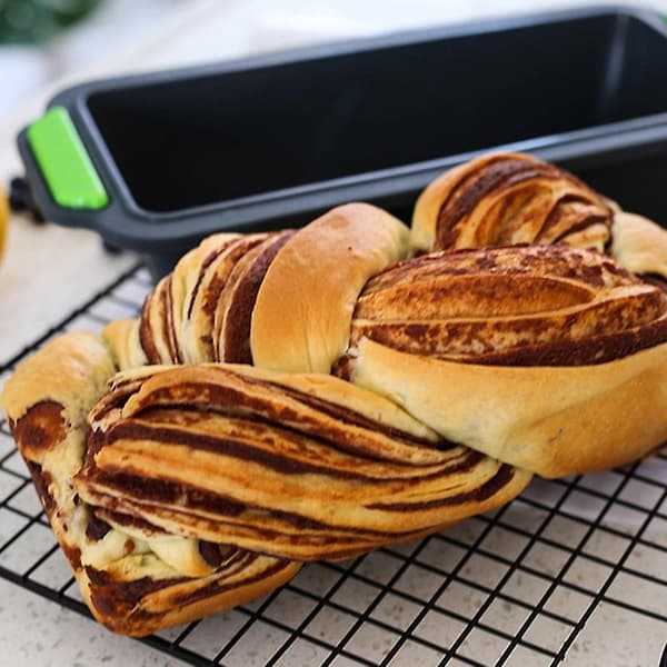 Rektangulär Silikon Brödform Toast Brödform Kakform Lång Fyrkantig Kakform[D] Dark Grey