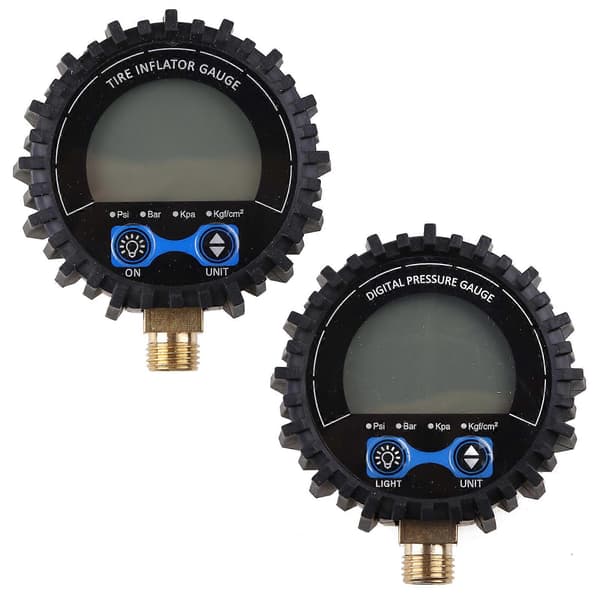 Digital tryckmätarsensor med LED-display 1% noggrannhet 1/4' NPT-kontakt[D]