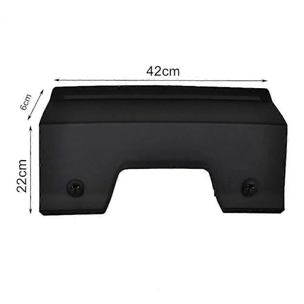 Bakre støtfanger slepeøye krokdeksel Praktisk reservedel LR015132 for Range Rover Sport 2010-2013 Slepebjelker Vedlikehold