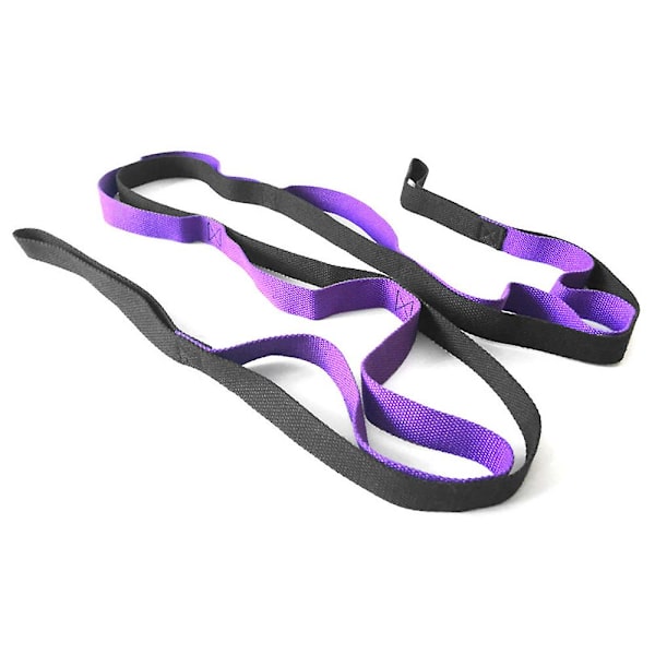 Yoga Daisy Chains Multi-loop Yoga Rem Ikke-elastisk Strækbånd[D]