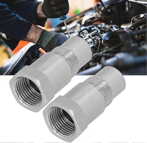 2 stk. Oxygen Sensor Adapter Hjælpemotor Svejsestik, M18x1.5[D]