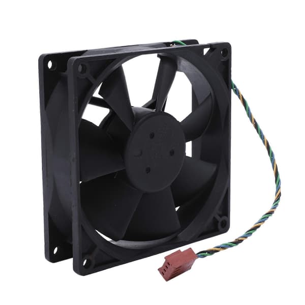 5X 90x90x25MM DC 12V 0.60A 4-Pin Computer CPU Køleblæsere[D] Black