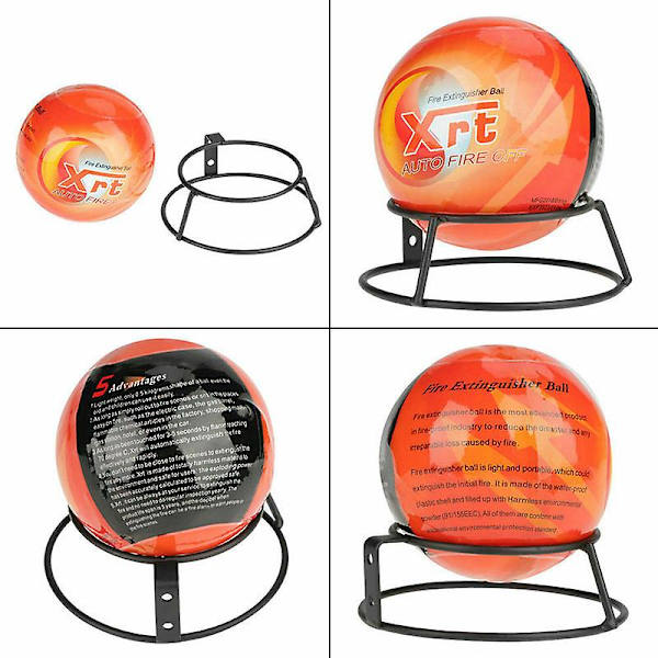 Fireball Automatisk Brandslukningsbold Anti-Brandbolde Sikker Ikke-Giftig[D]