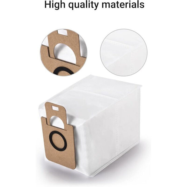 Förpackning med 3 D10Plus dammsugarpåsar - 2,5 l Noir 0.05