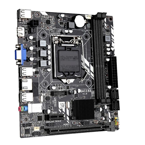 Lga 1155 Moderkort för Core I7 / I5 / I3 / Pentium / Celeron Lga1155 Ddr3 M-atx Moderkort H61