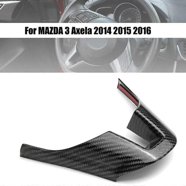 Carbon Fiber Ratramme Panelafdækning til Mazda 3 Axela[D]