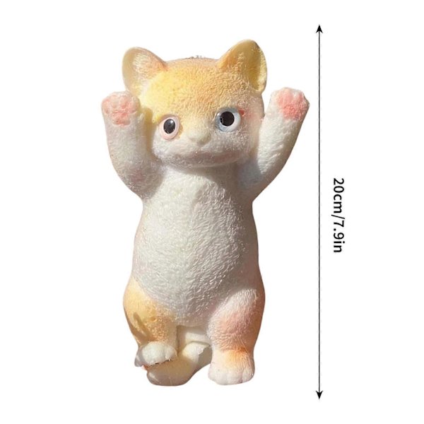 Catss Hands Up Catss Kneading Stressavlastende Leke Jente Plysj Leke Simulering Catss Kneading GAO251267