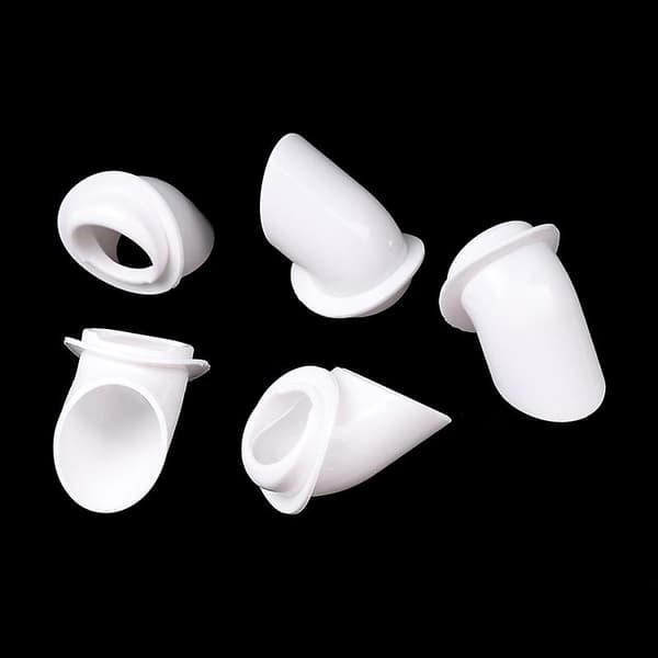 5 st Kolonnplanteringskopp DIY Hydroponisk Koloniseringskoppar Växtodlingskrukor[D] White 5Pcs