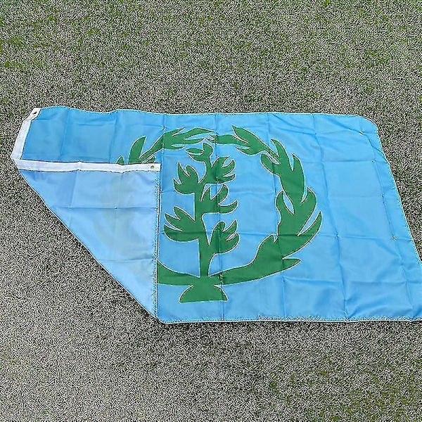 Aerlxemrbrae Lippu 90*150cm Eritrean historiallinen lippu 1952-1961 Eritrean kansallisliput ja -bannerit sisustukseen[D]