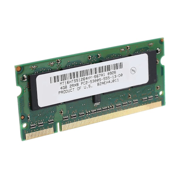 4GB DDR2 Laptop RAM 667Mhz PC2 5300 SODIMM 2RX8 200 Pins för AMD Laptop Minne