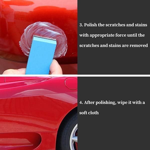 Bilvoks Styling Body Slibepasta Ridse Lakpleje Auto Polering[D] Blue 1 pc