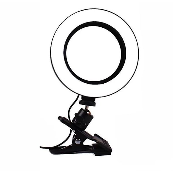 Videokonferencebelysning 6-tommer Selfie Ring Light NIUNIU[D]