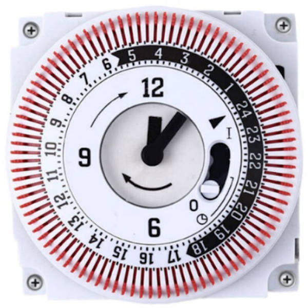 250V mekanisk timer, 15 min 24h påmindelse, energibesparende controller 0.05