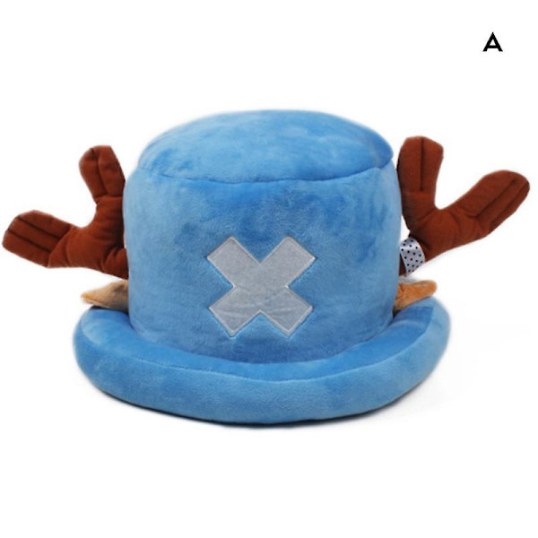 Vinterplysch Varma Hatt Söt Cartoon Tony Tony Chopper Form Semestergåvor för Kvinnor Flickor