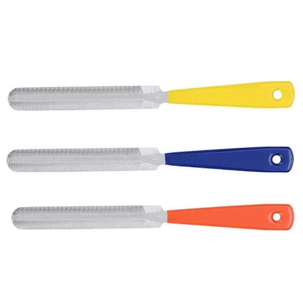 3st Gitarr Sadel Filset Nageldragare Reparationsverktyg Rostfritt Stål Gitarrband Fil[D] Multicolor