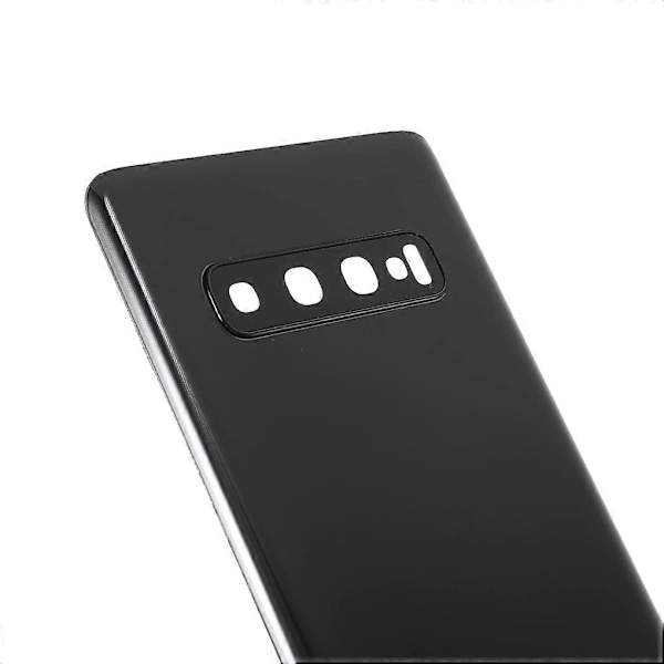 Bakre Batteri- och Kameraring-Linslock Ersättning för Samsung Galaxy S10