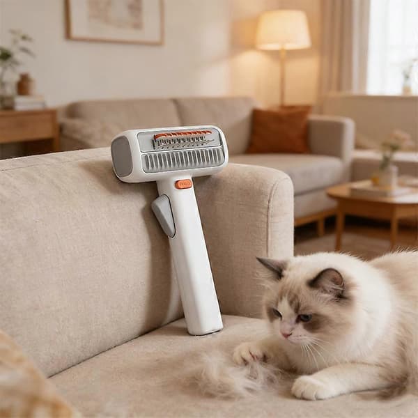 Kattkam för avmattning och fällning – tar effektivt bort löst hår (D)