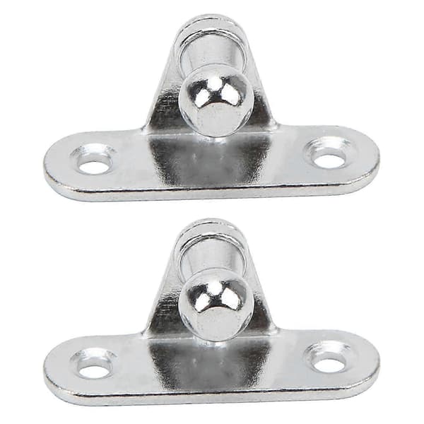 2 stk. Gasfjeder monteringsbeslag 10 mm kuglebolt metal universal multi-pasform til motorrum[D]