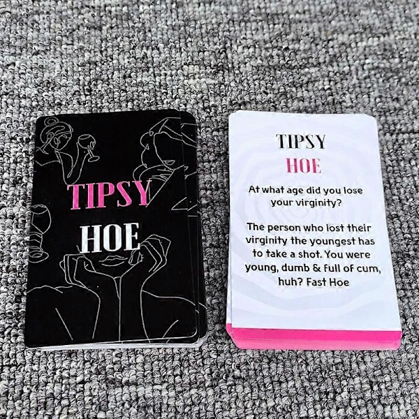 Tipsy Hoe Tyttöjen Ilta Peli - Naisten Polttaripeli ja Morsiusjuhlapeli - Juomapelit[D]