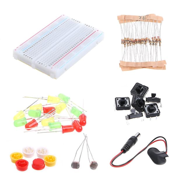 Startpaket R3 Mini Kopplingsdäck LED Jumper Kabel Knapp[D]