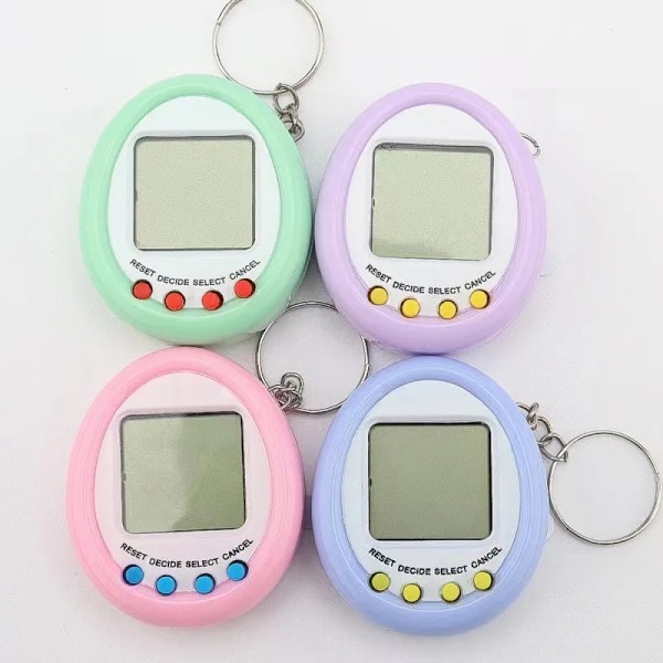 1 st Elektroniska Husdjur Tamagotchi 90-tals Nostalgisk 168 Husdjur I En Virtuell Cyber Digital Husdjursleksak Roliga Leksaker (D) color random 1pcs