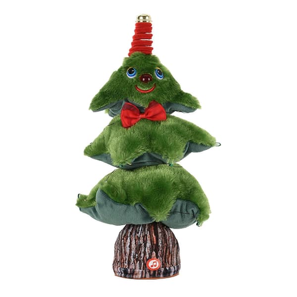 Leksaksjulgran som kan sjunga och dansa julklappar ornament leksaker[D] C