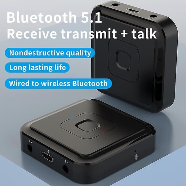 Bluetooth 5.1 Mottaker og Sender BT-22[D]